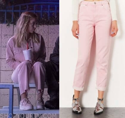 Розовые джинсы Кэсси из Эйфории
