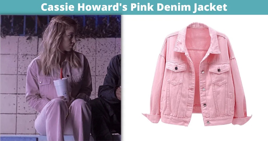 Розовая джинсовая куртка Кэсси из Эйфории