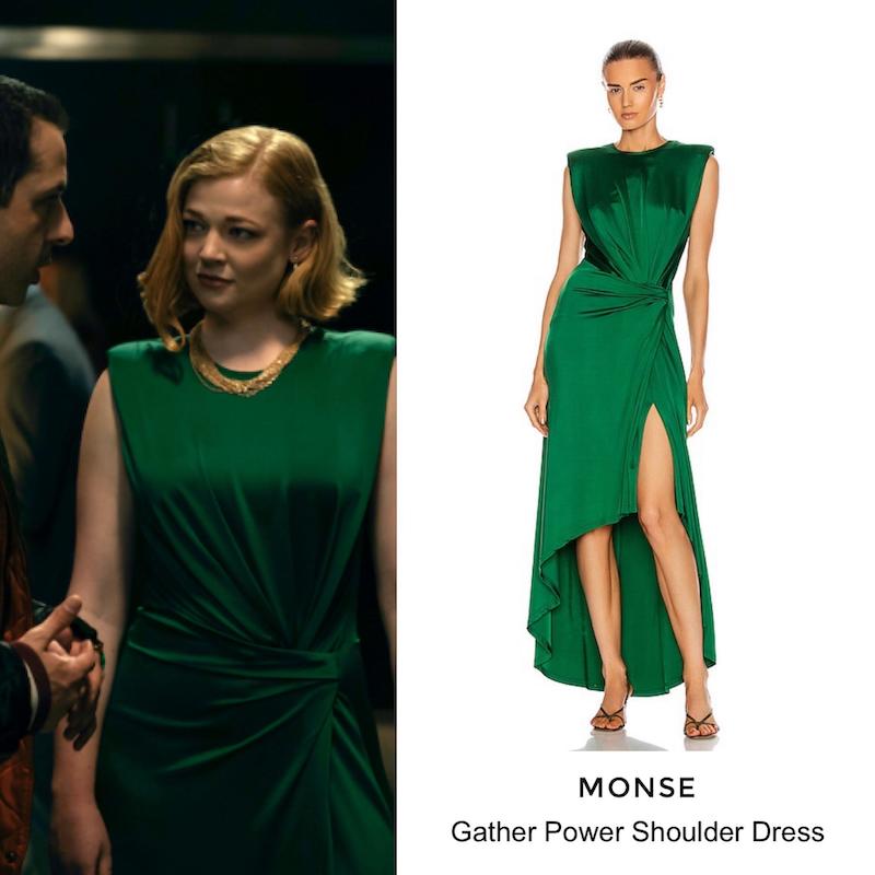 Monse Asymmetric Wrap Dress