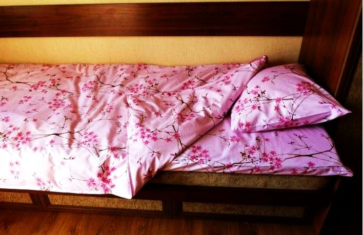 Постельное бельё сшитое своими руками