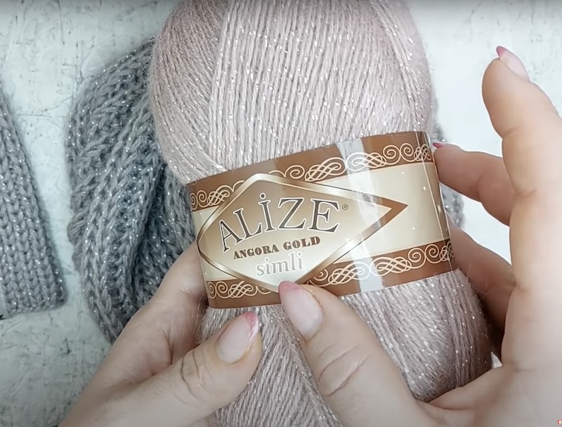 Пряжа ALIZE Angora Gold для вязания снуда